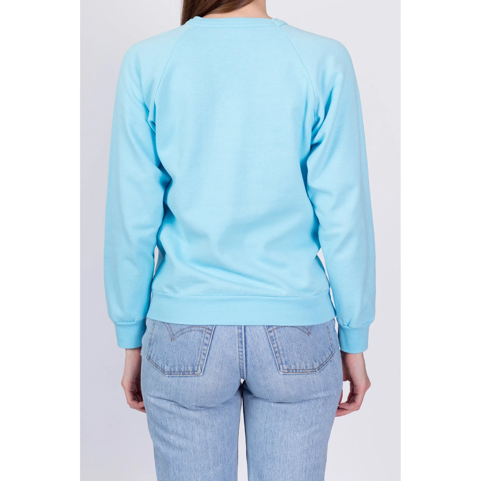 80s Sitka Alaska Swan Sweatshirt - Small