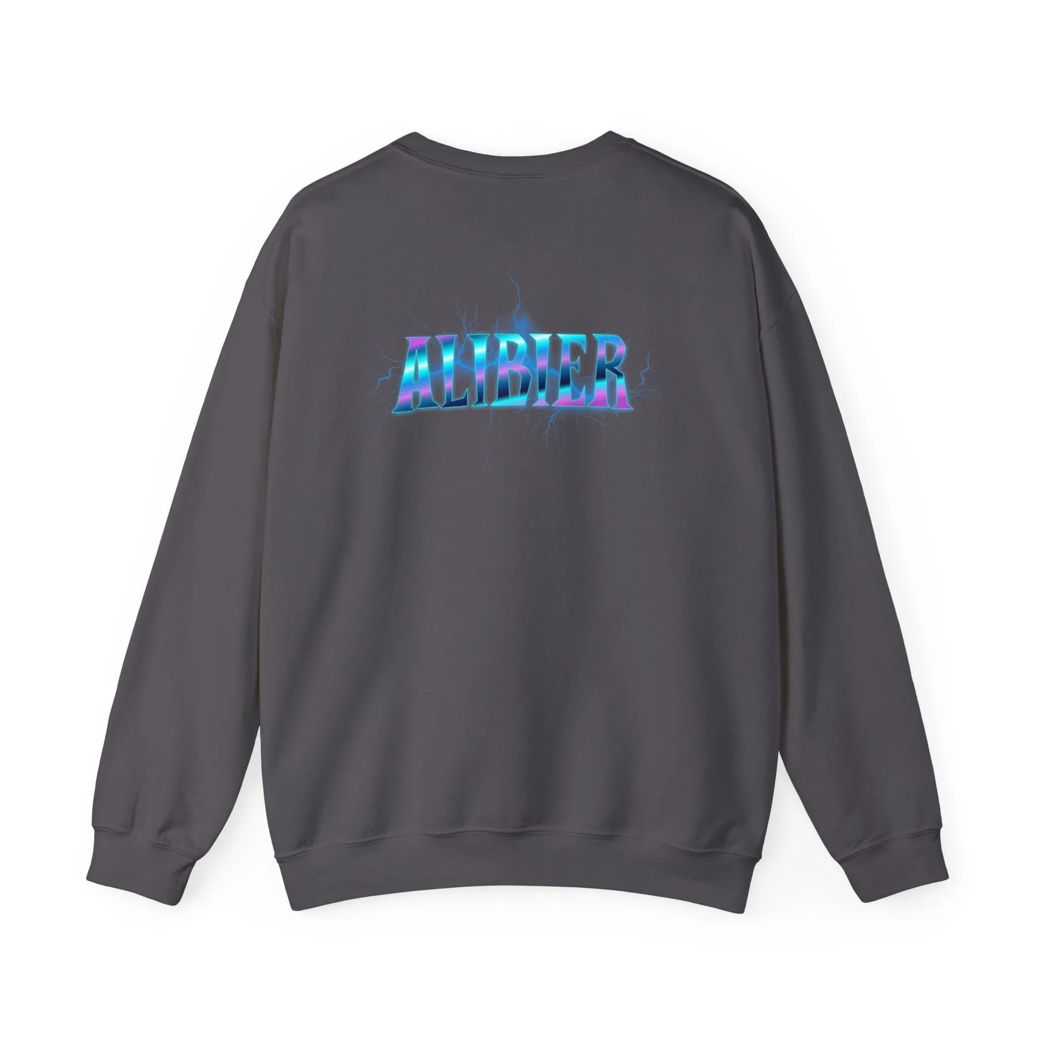 Alibier Vibrant Unisex Crewneck Sweatshirt - 'Creative Vibes' Design