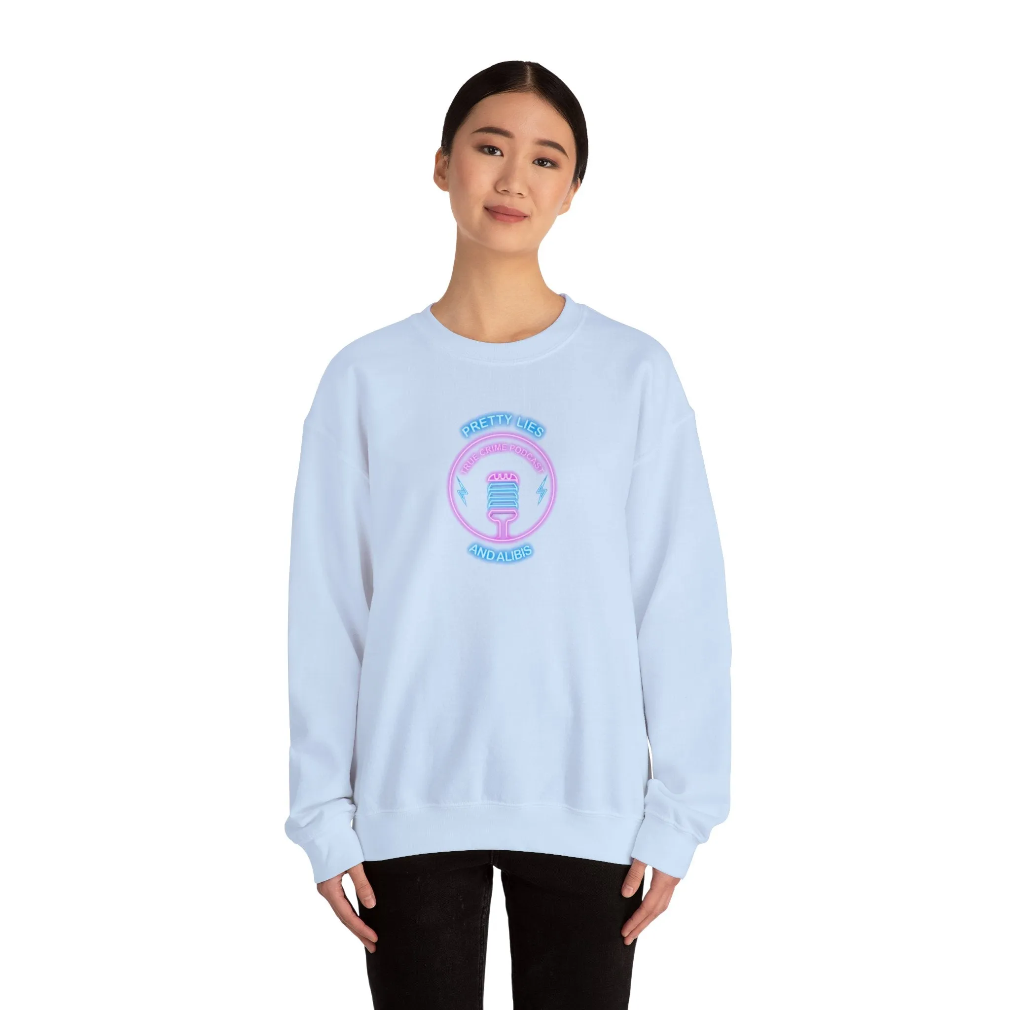 Alibier Vibrant Unisex Crewneck Sweatshirt - 'Creative Vibes' Design