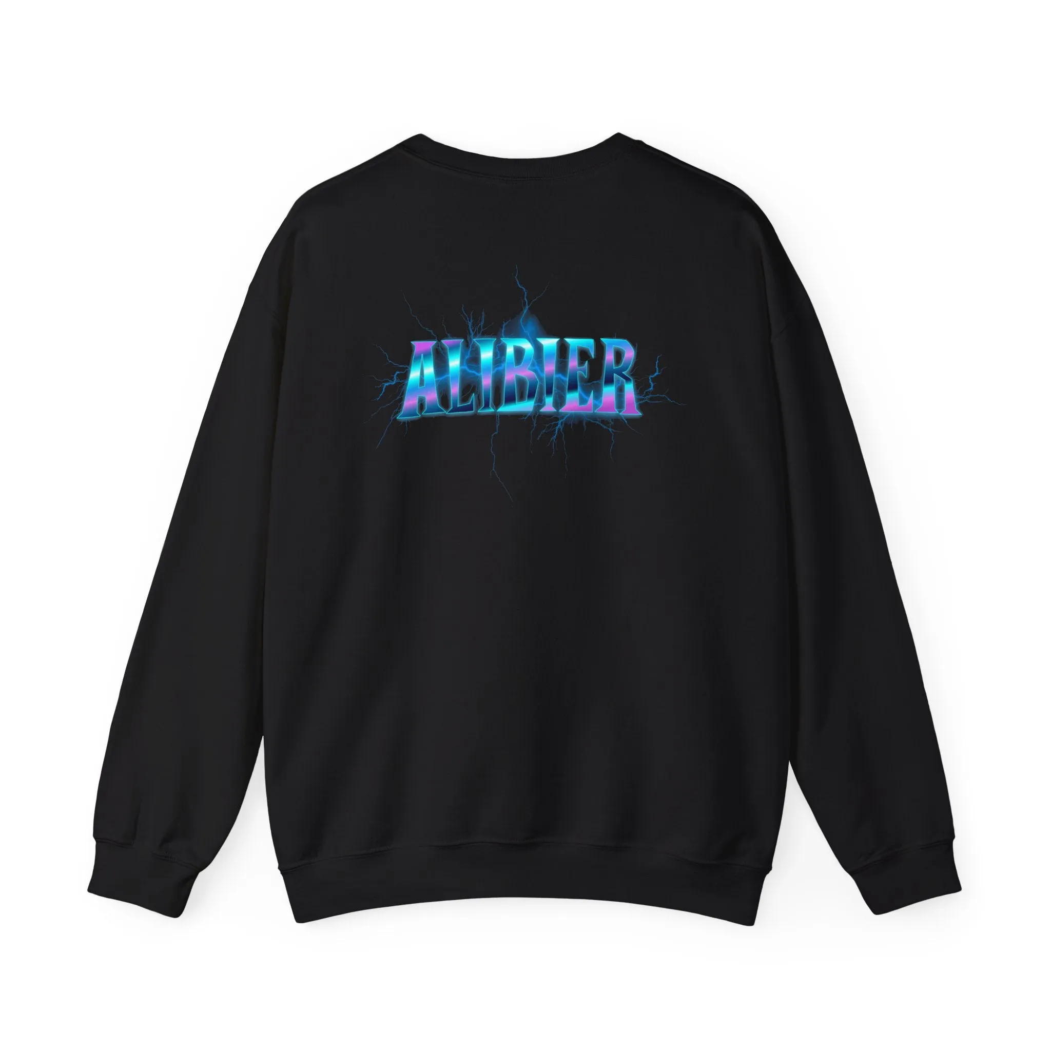 Alibier Vibrant Unisex Crewneck Sweatshirt - 'Creative Vibes' Design