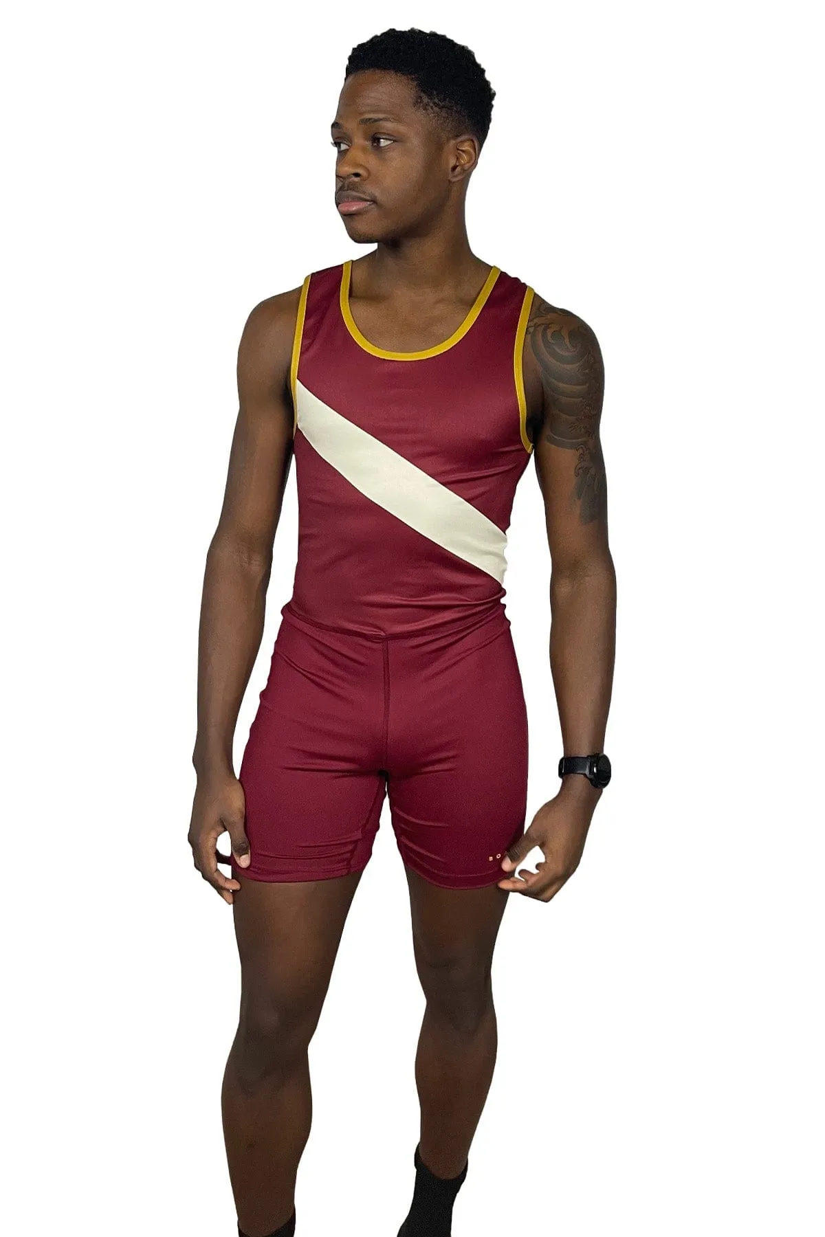 All American Men's Stripe JMS II Unisuit