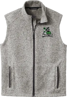 Atlanta Madhatters Sweater Fleece Vest