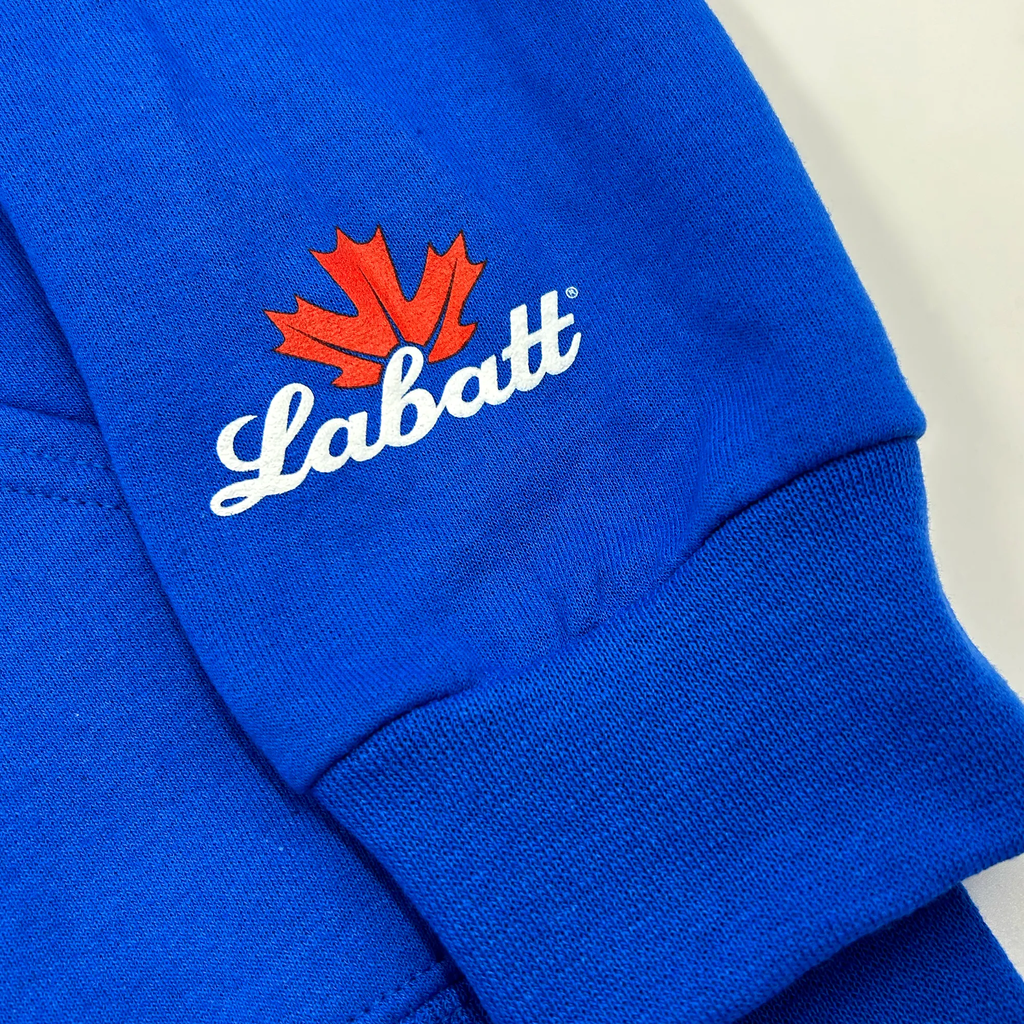 BFLO x Labatt Nobody Tailgates Like US! Blue Hoodie