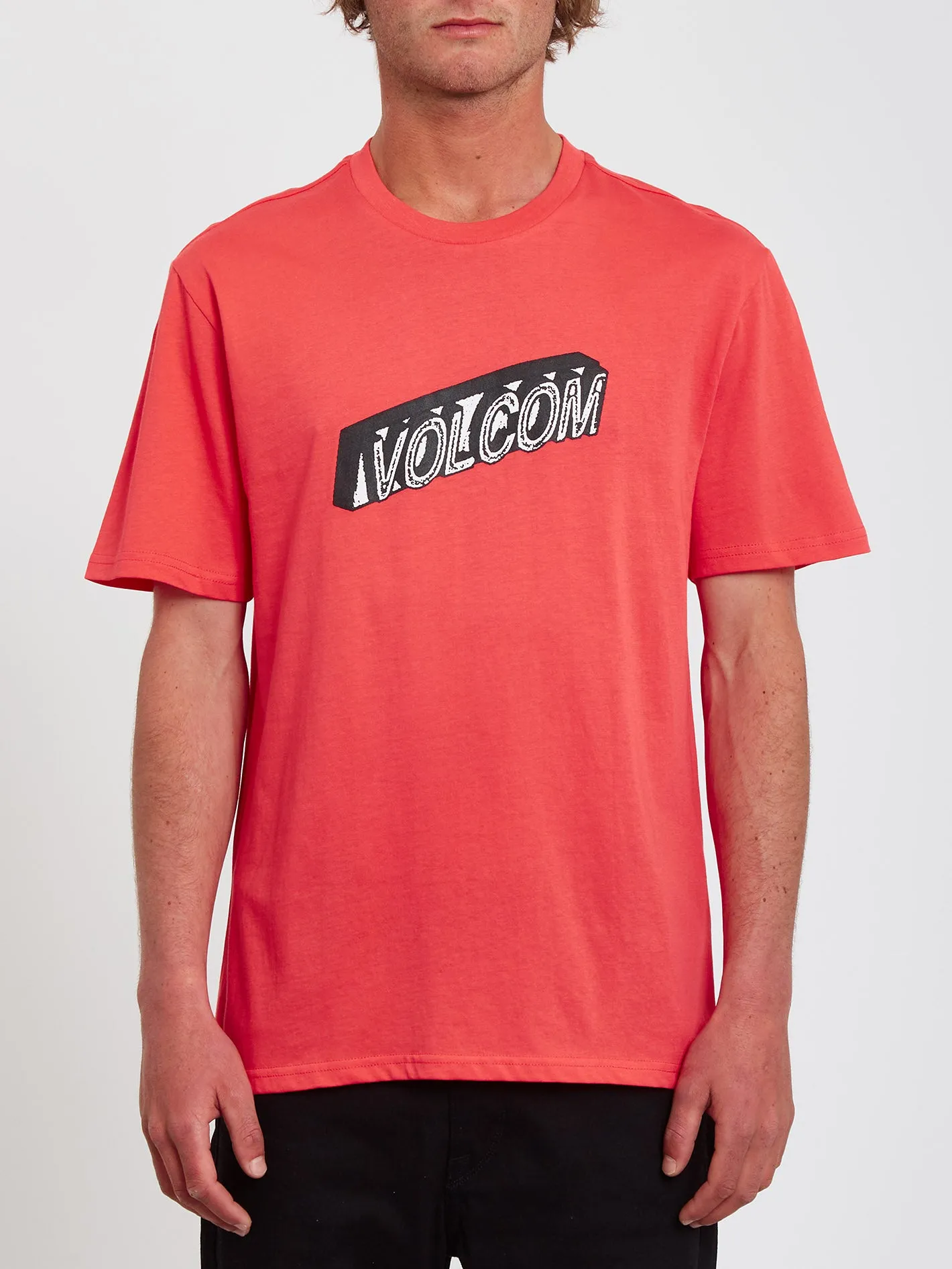 Blox T-shirt - CAYENNE
