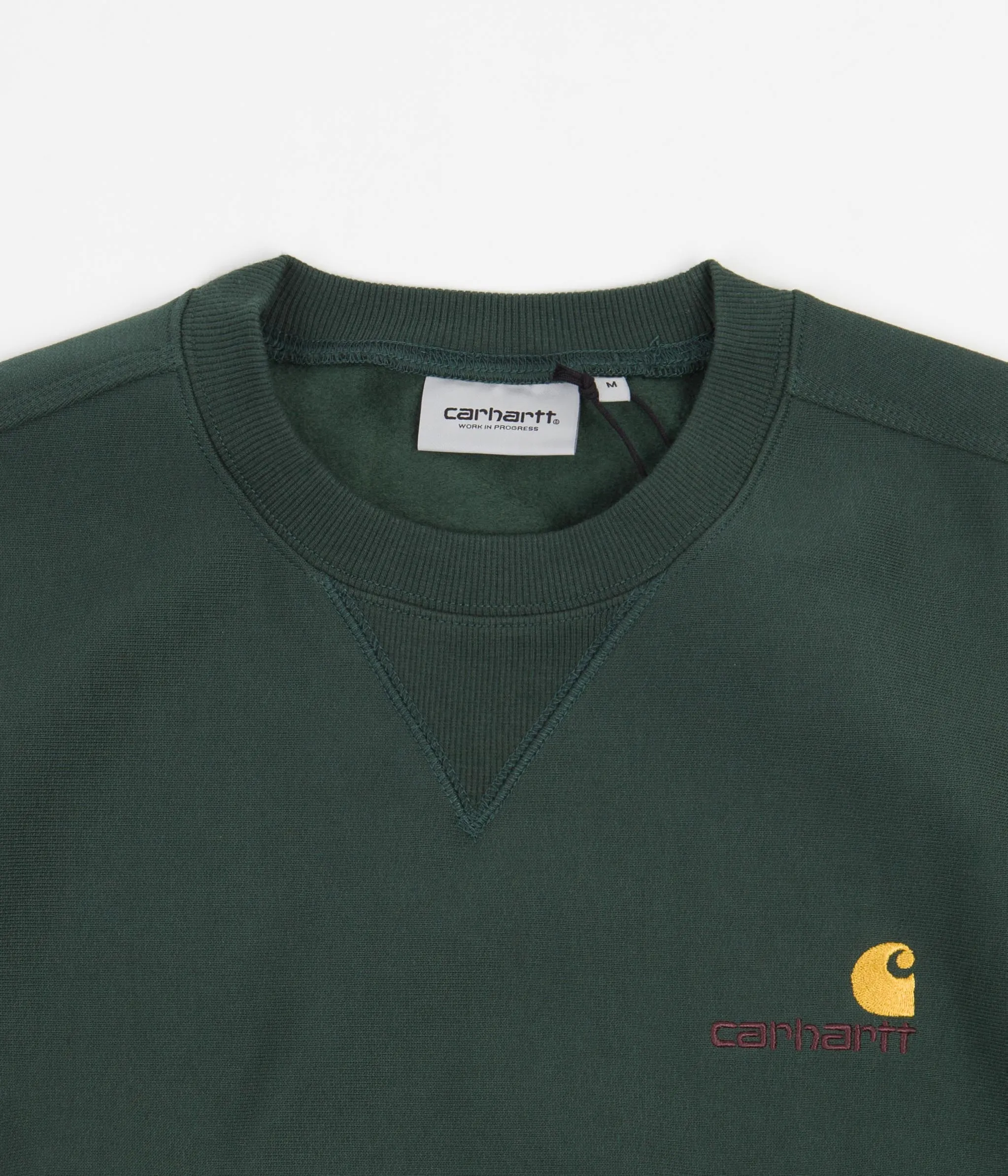 Carhartt American Script Crewneck Sweatshirt - Grove