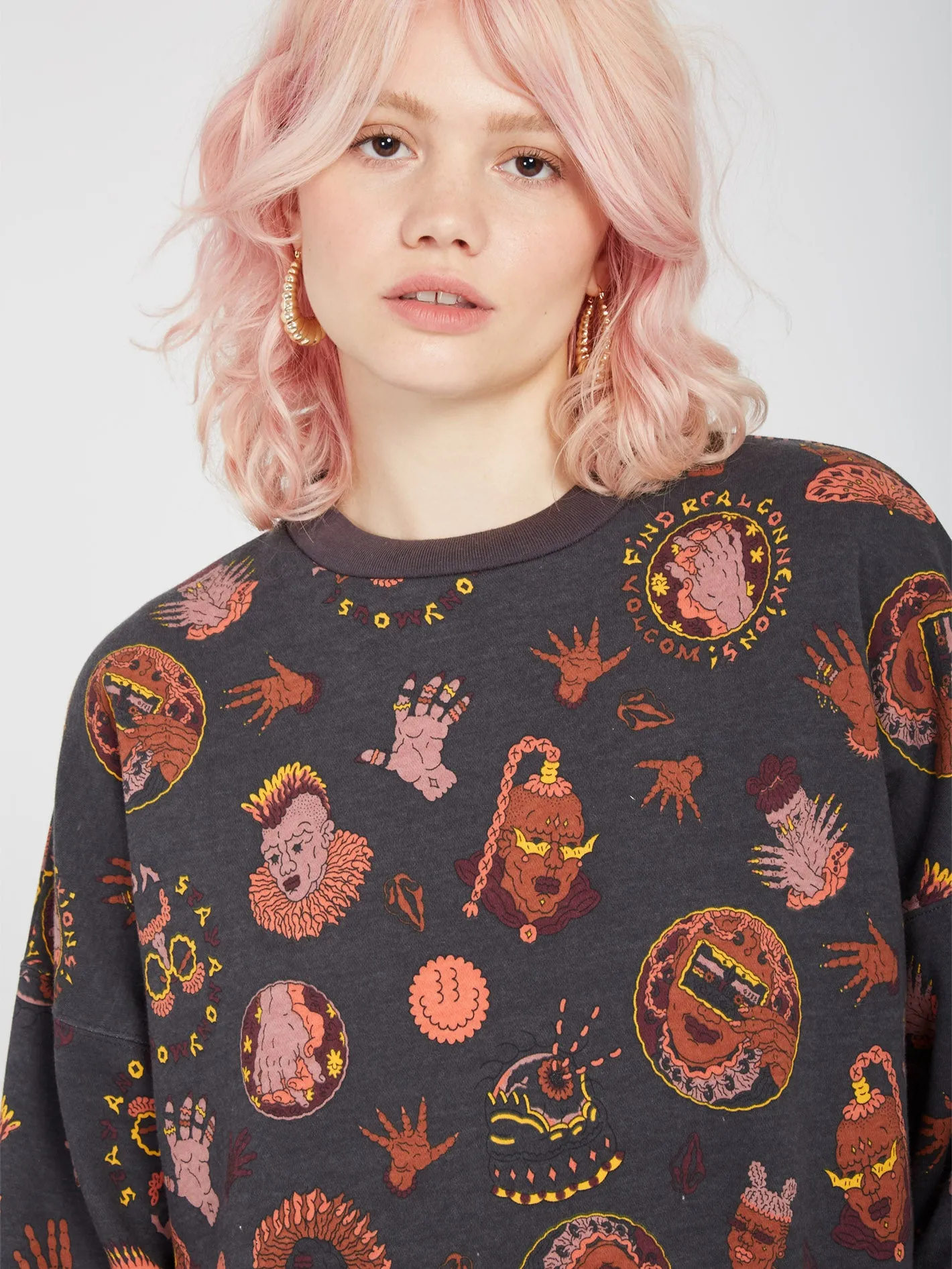 Connected Minds Sweatshirt - BLACK