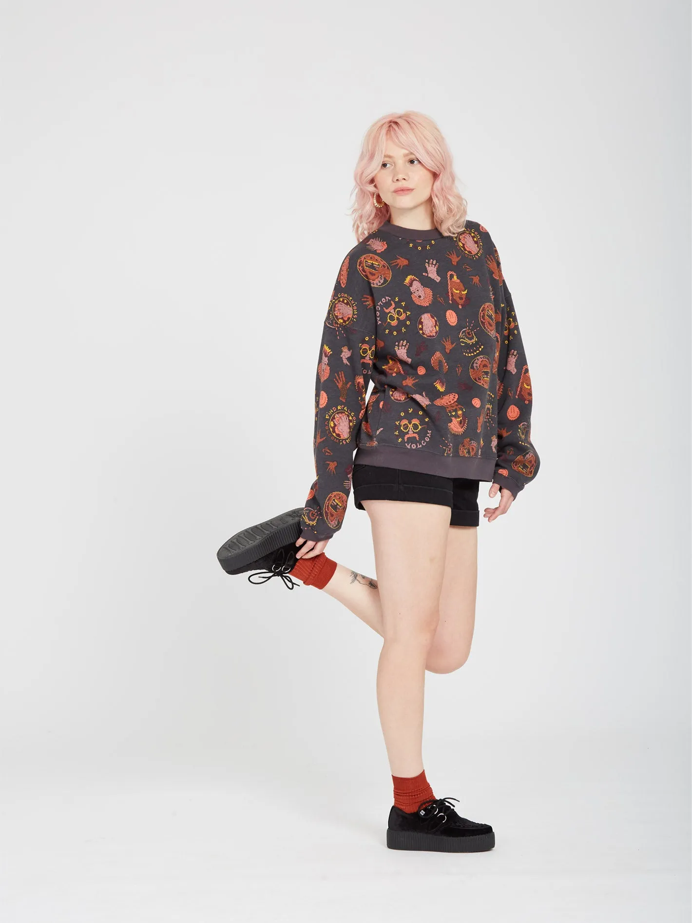 Connected Minds Sweatshirt - BLACK