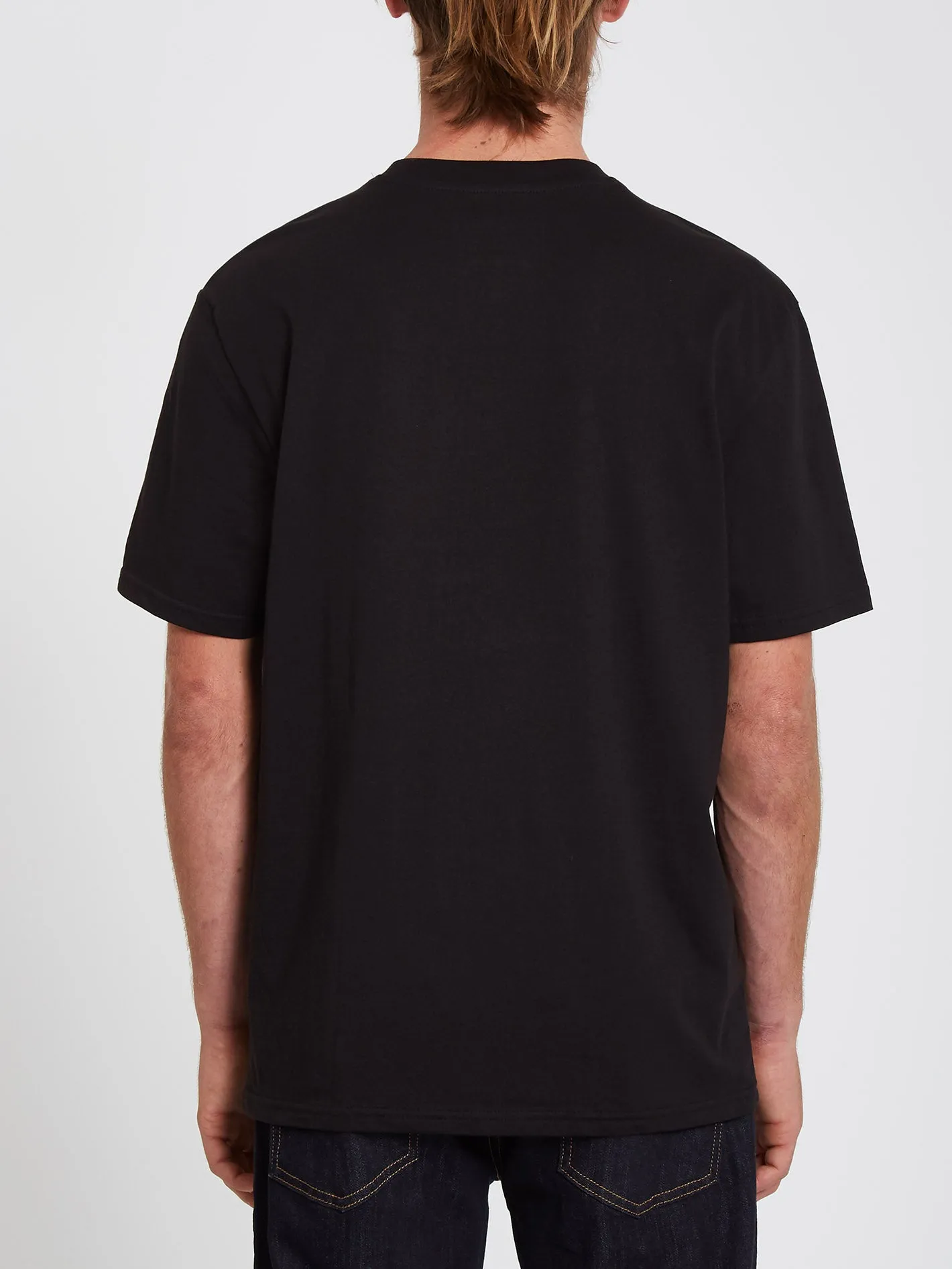 Crostic T-shirt - BLACK