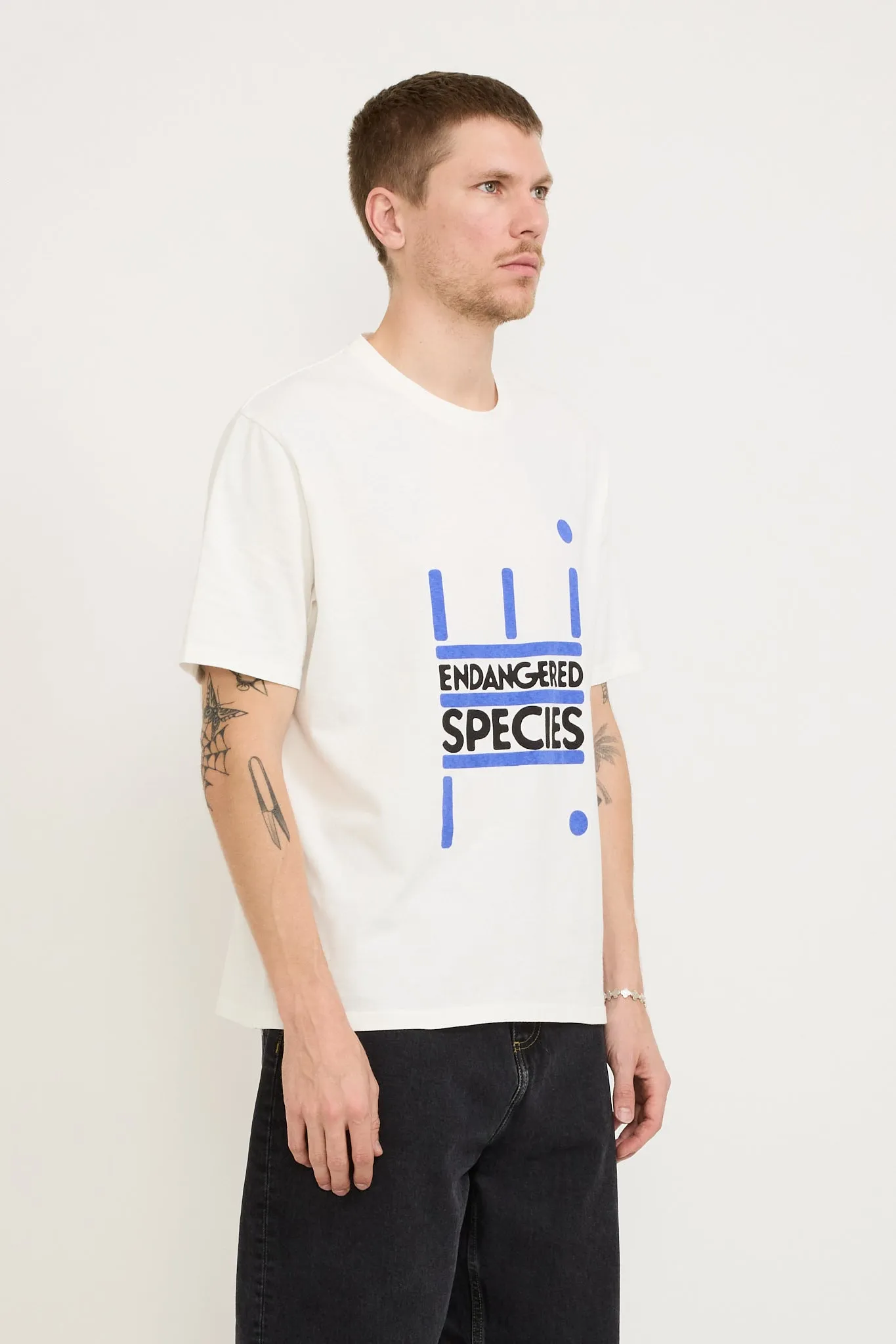 Endangered Species SS Tee Off White