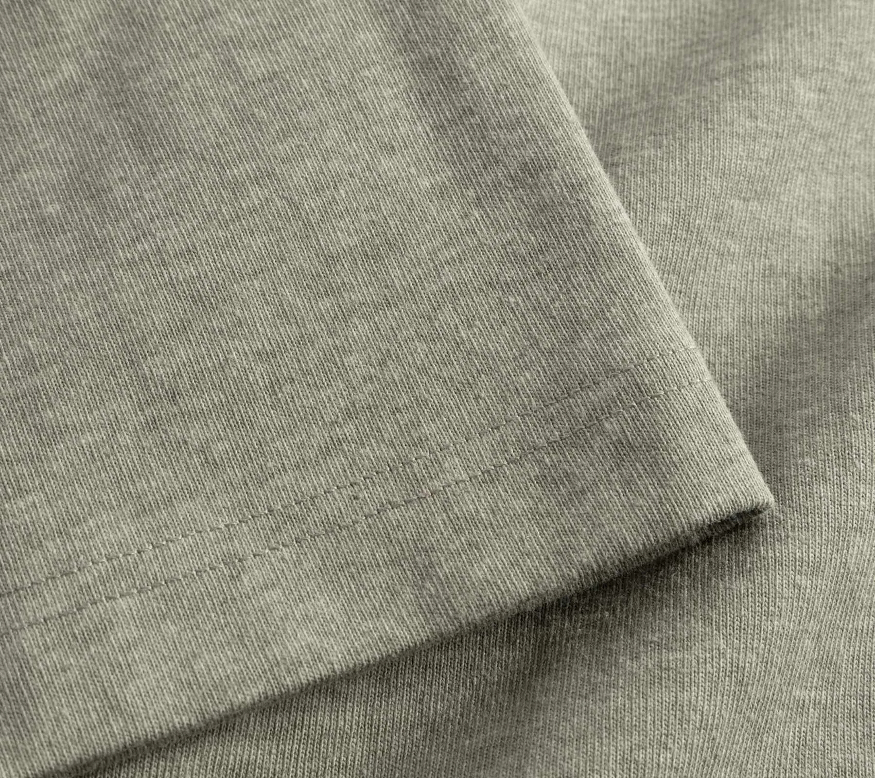 Espen Loose Printed SS Polo | Sediment Green