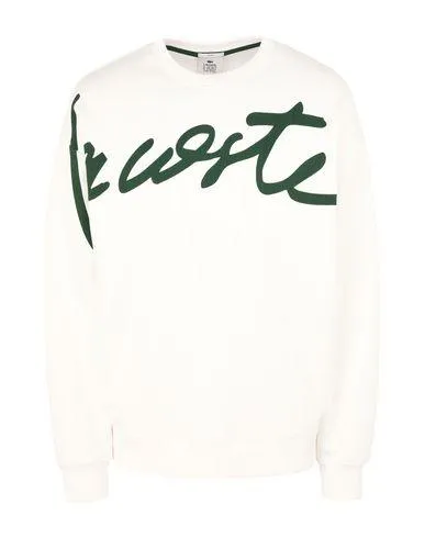 Lacoste L!ve Man Sweatshirt White XL INT