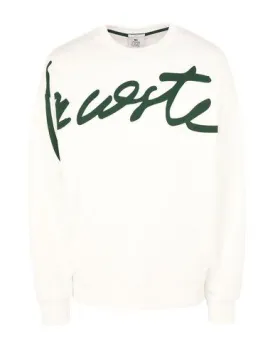 Lacoste L!ve Man Sweatshirt White XL INT