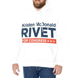 Men's Kristen McDonald Rivet for Congress Fleece Hoodie – Campaign Supporter Apparel