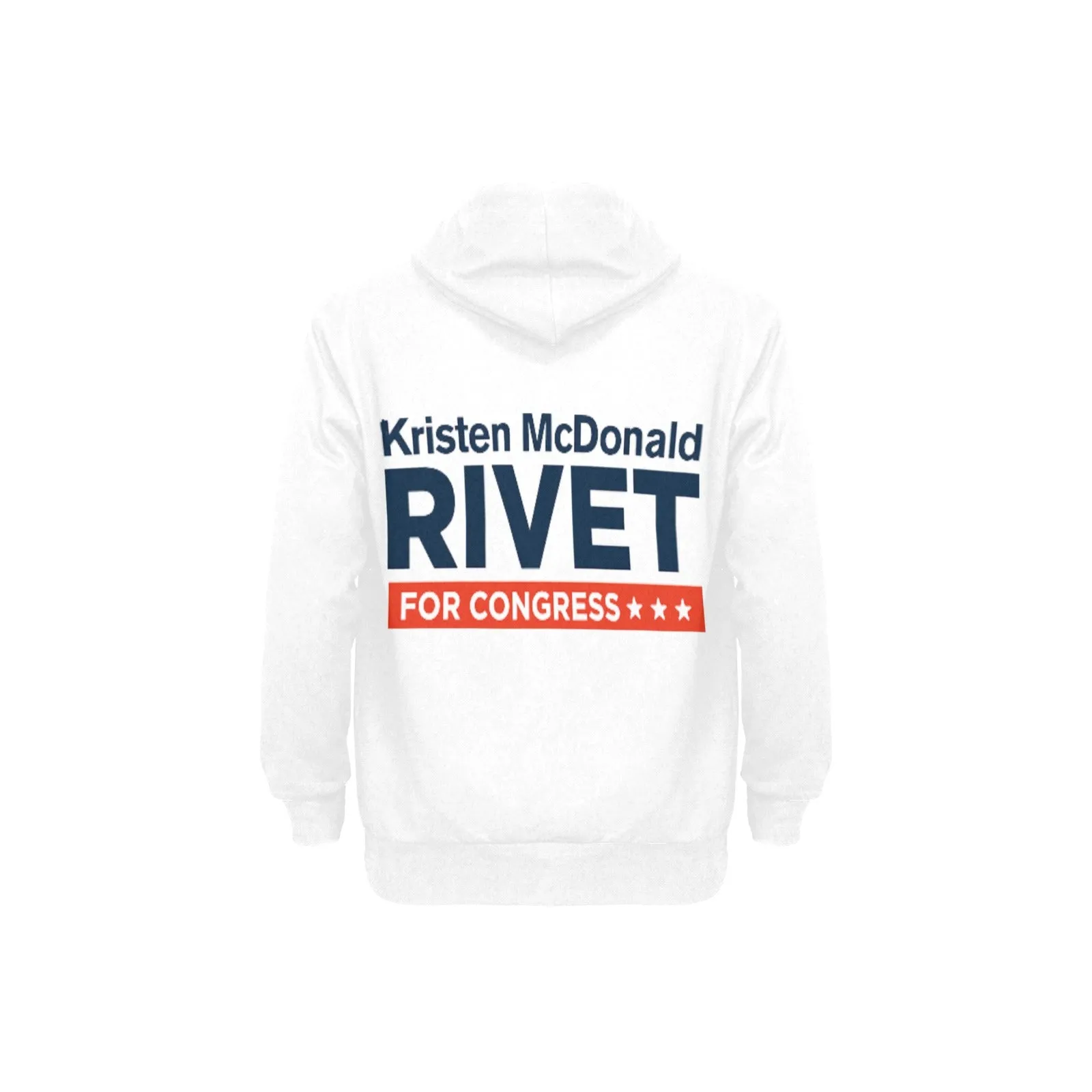 Men's Kristen McDonald Rivet for Congress Fleece Hoodie – Campaign Supporter Apparel