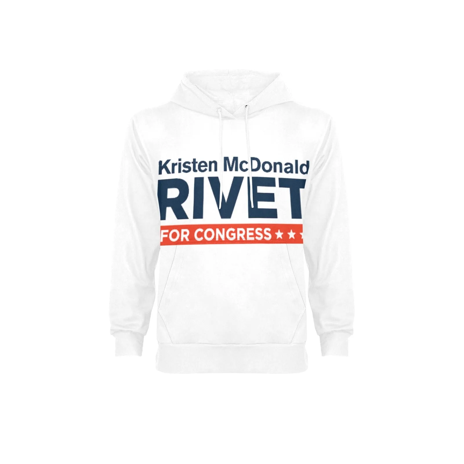 Men's Kristen McDonald Rivet for Congress Fleece Hoodie – Campaign Supporter Apparel