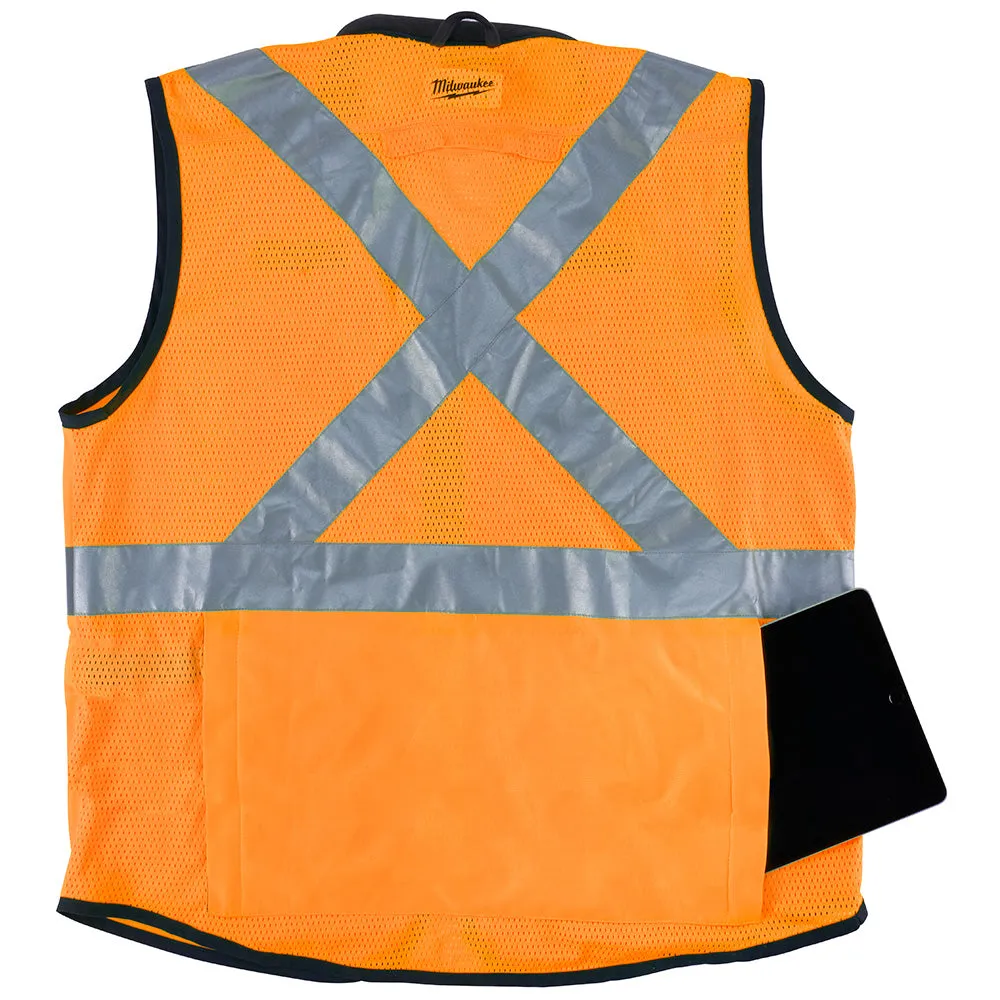 Milwaukee 48-73-5083 High Visibility Yellow Performance Safety Vest - XXL/XXXL (CSA)