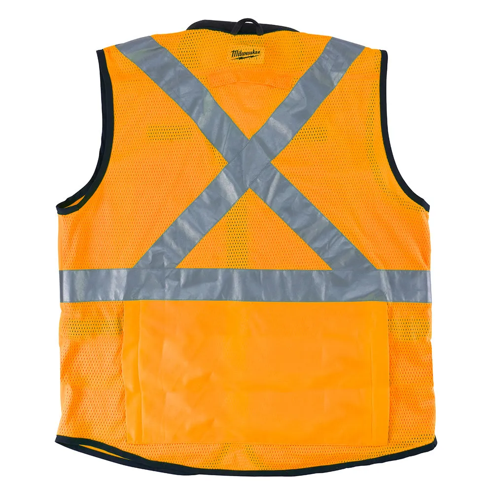 Milwaukee 48-73-5083 High Visibility Yellow Performance Safety Vest - XXL/XXXL (CSA)