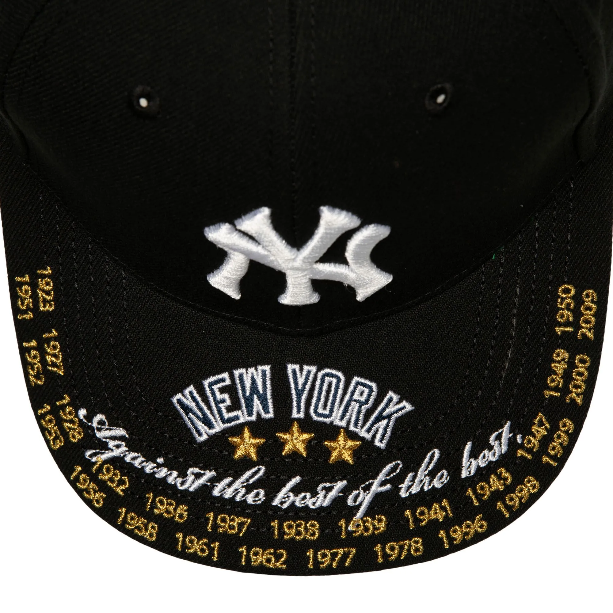 Mitchell & Ness Men's New York Yankees Against The Best Pro Snapback Hat, Black