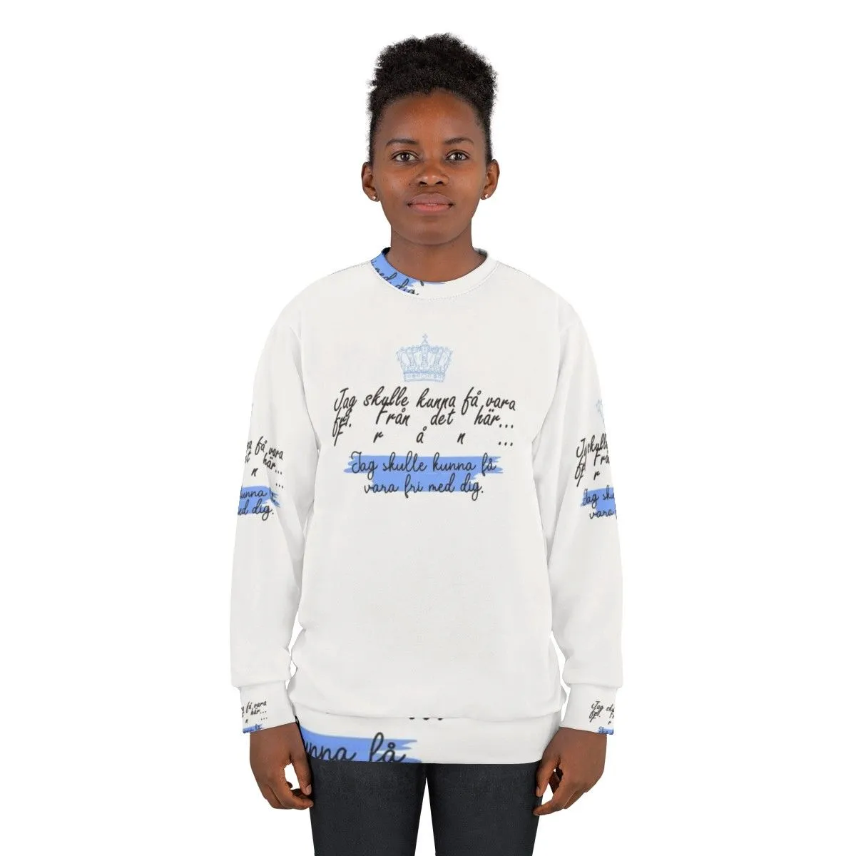 "Jag Skulle Kunna F Vara Fri Med Dig" Young Royals Sweatshirt