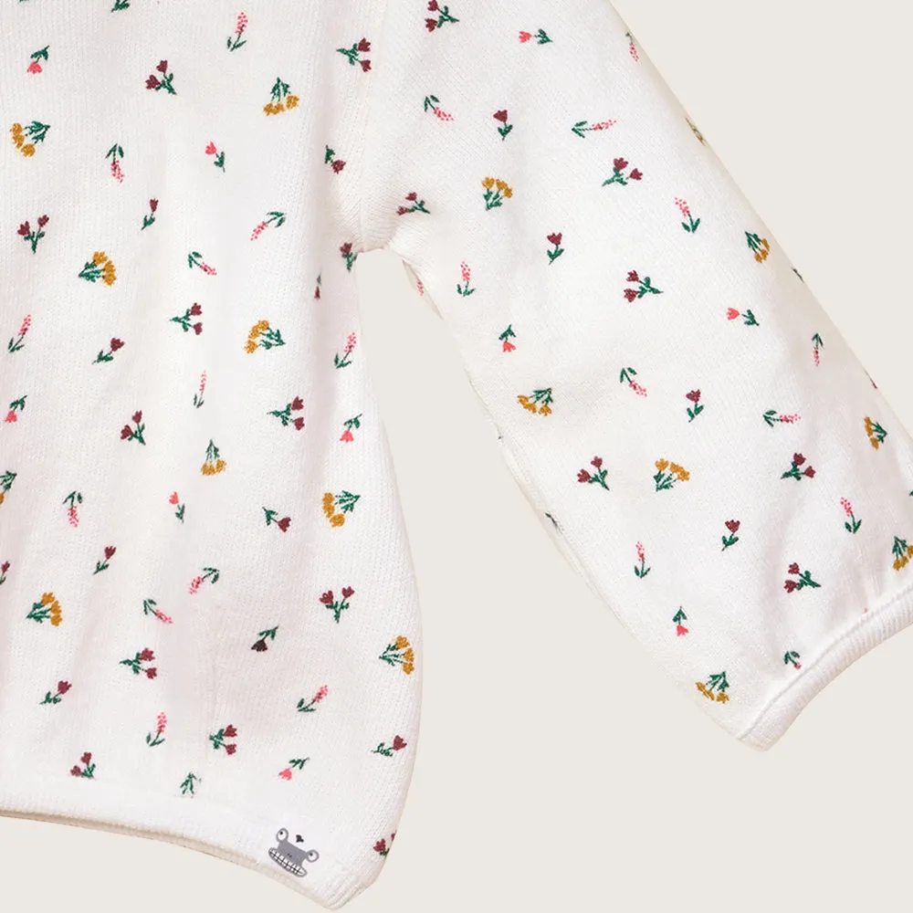 Rise Little Earthling Crew Graphic Top