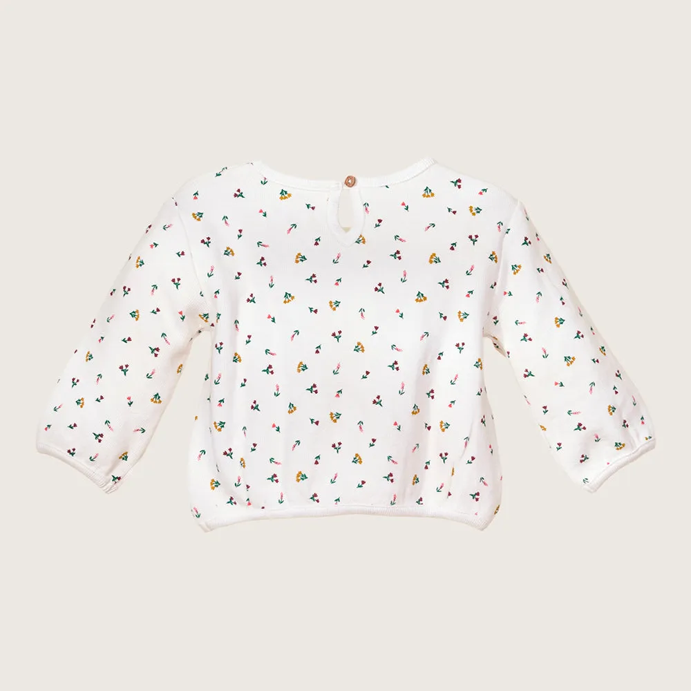 Rise Little Earthling Crew Graphic Top