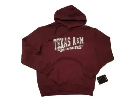 Texas A&M Aggies Colosseum Maroon & White Long Sleeve Hoodie Sweatshirt (M)