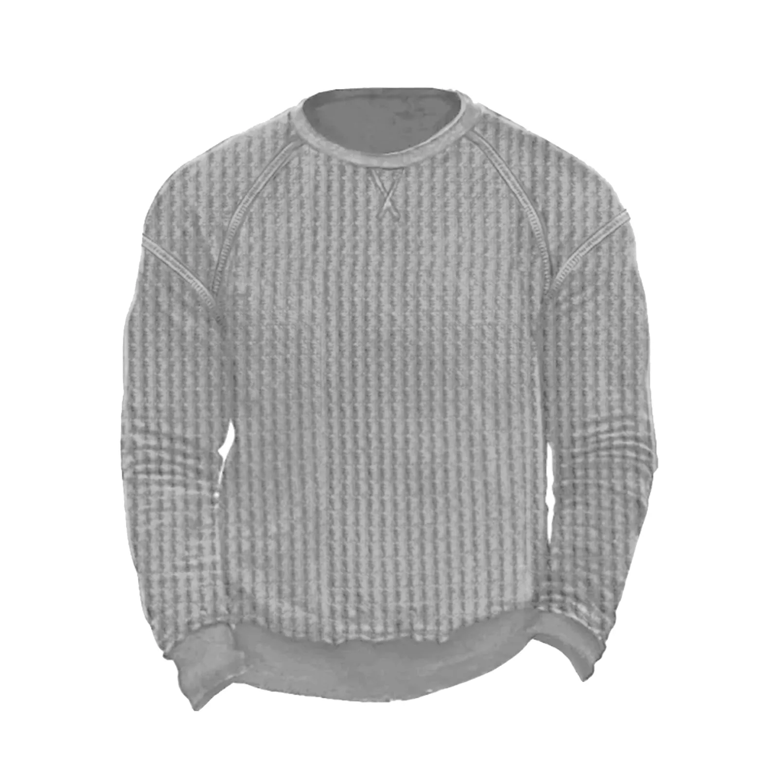 WAFFLE CREWNECK SWEATSHIRT