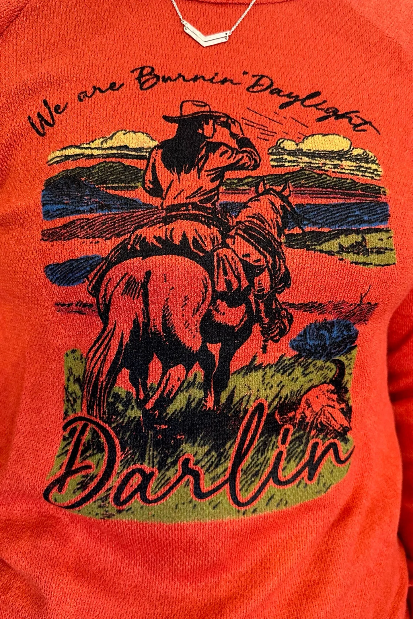 We're Burnin' Daylight Darlin' Top
